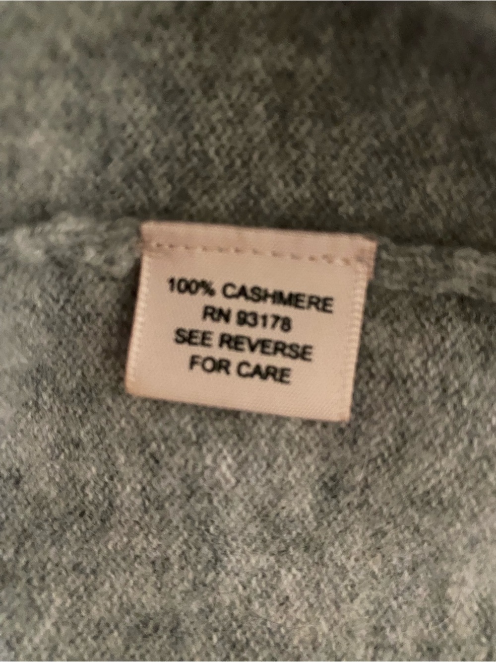 philosophy Gray Cashmere Sweater with Yellow Star Motif - Picture 5 of 6